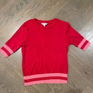 L.K. Bennett Short Sleeve Jersey Top